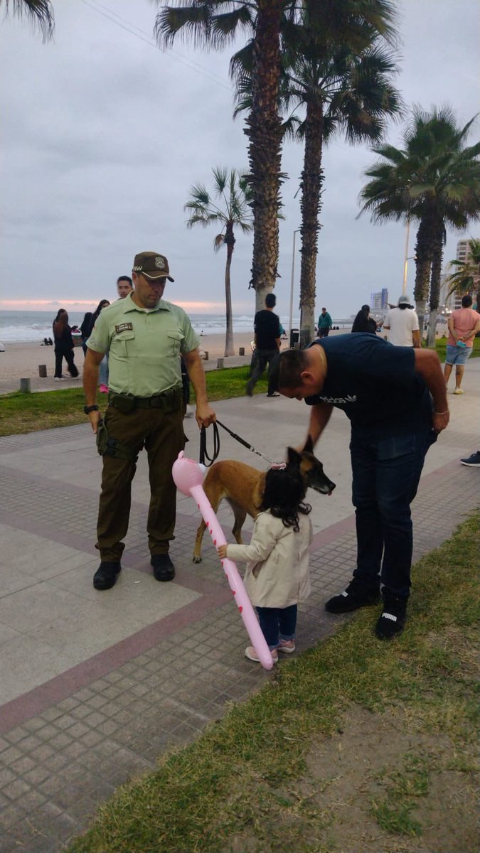 Carabineros de la 1ª Comisaría #Iquique mantienen servicios preventivos por el borde costero de la ciudad, con la finalidad de prevenir delitos y entregar seguridad a los vecinos que recorren el sector #LaPrevenciónEsNuestraEsencia