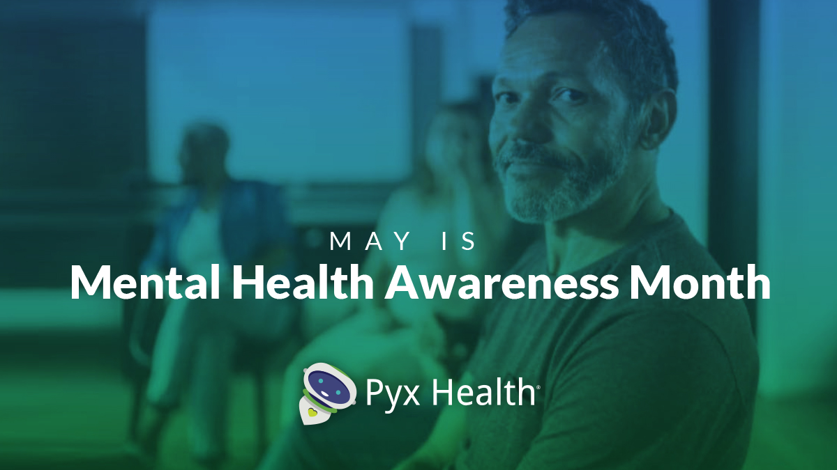 It’s Mental Health Awareness Month! 💚 Feeling connected helps your mental, emotional AND physical well-being. Try the @PyxHealth app today to get support, find health plan resources or to try a wellness activity: PyxHealth.com/store-download #ImprovingLives #StrengtheningCommunities