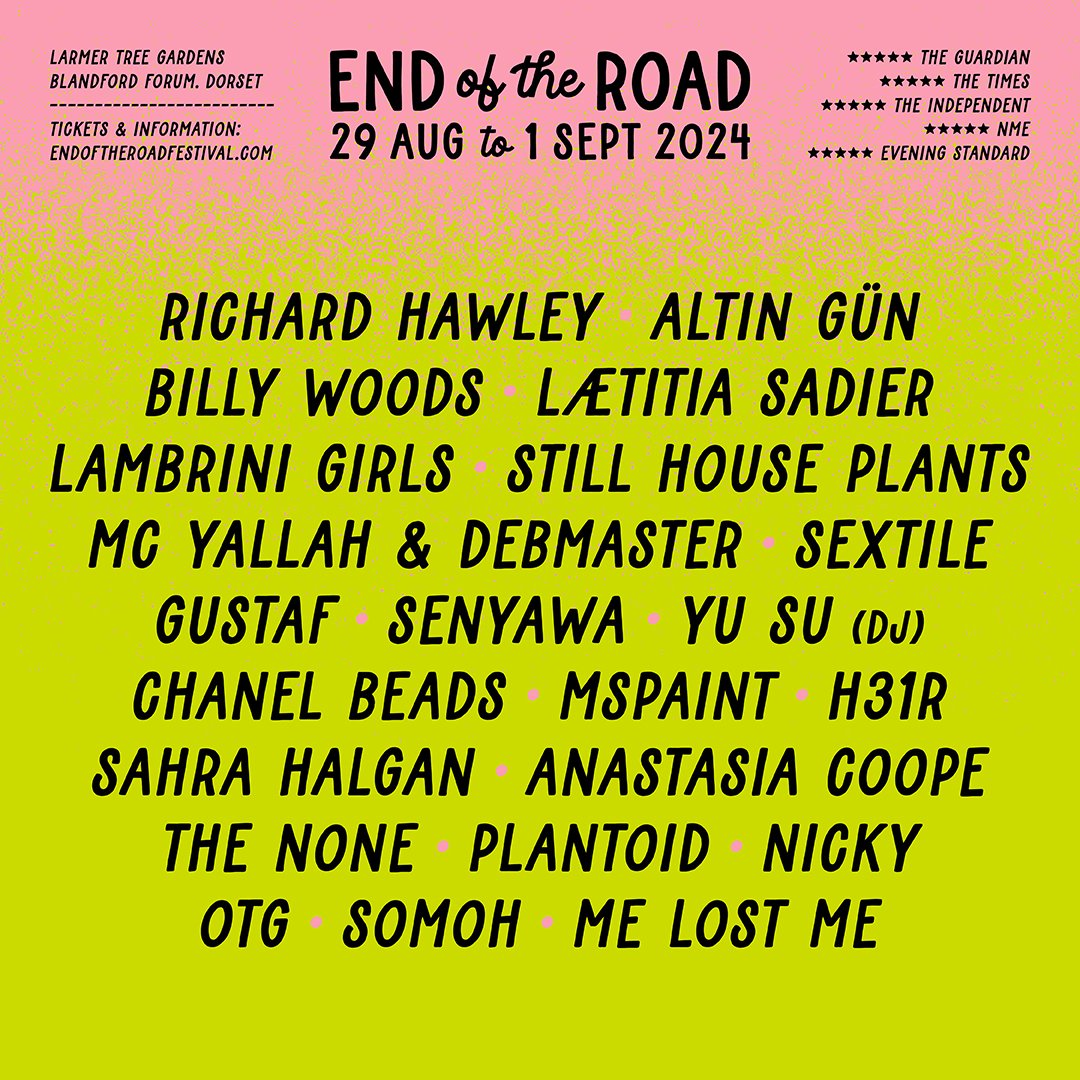 This summer catch both Chanel Beads and @Anastasiacooope performing at @EOTR Festival in the UK ☀️

Tickets are on sale now: endoftheroadfestival.com/line-up/music/