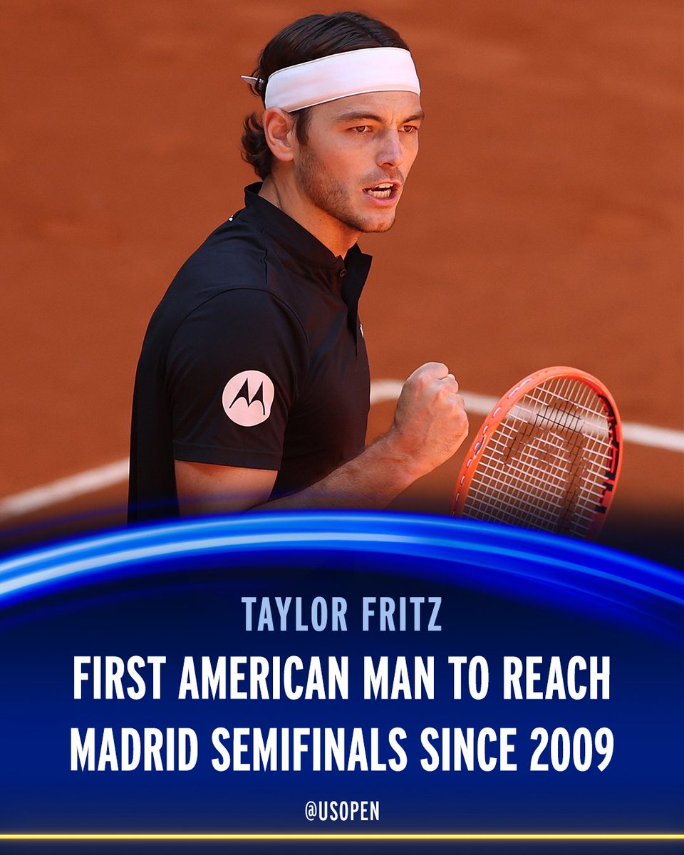 🇺🇸 reppin' at the Madrid Open!