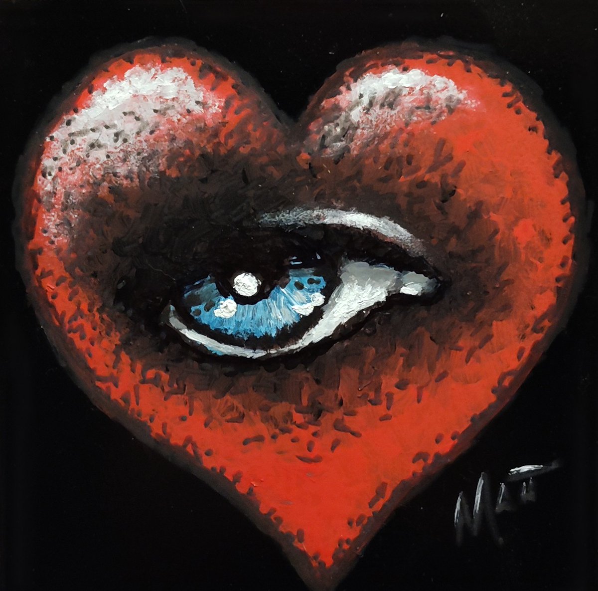 Red ♥️ Heart ♥️ Etsy 

theartistmatts.etsy.com/listing/169436…

#red #heart #etsyshop #etsy #etsyart #abstractart #paint #eyes #artfestival #art #artwork #ArtistOnTwitter #EtsySeller #SmallBusinessMonth