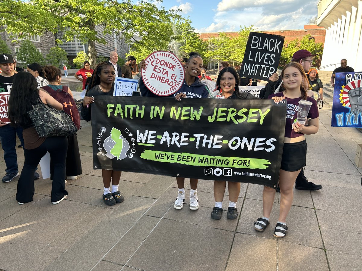 Implement of the  NJ Domestic Workers Bill of Rights, close the Elizabeth Detention Center, Pass the Values Act, Free Palestine!! No more money for genocide, Black Lives Matter, Defund the pol-ICE #MayDayPrinceton @unidadlatina_nj