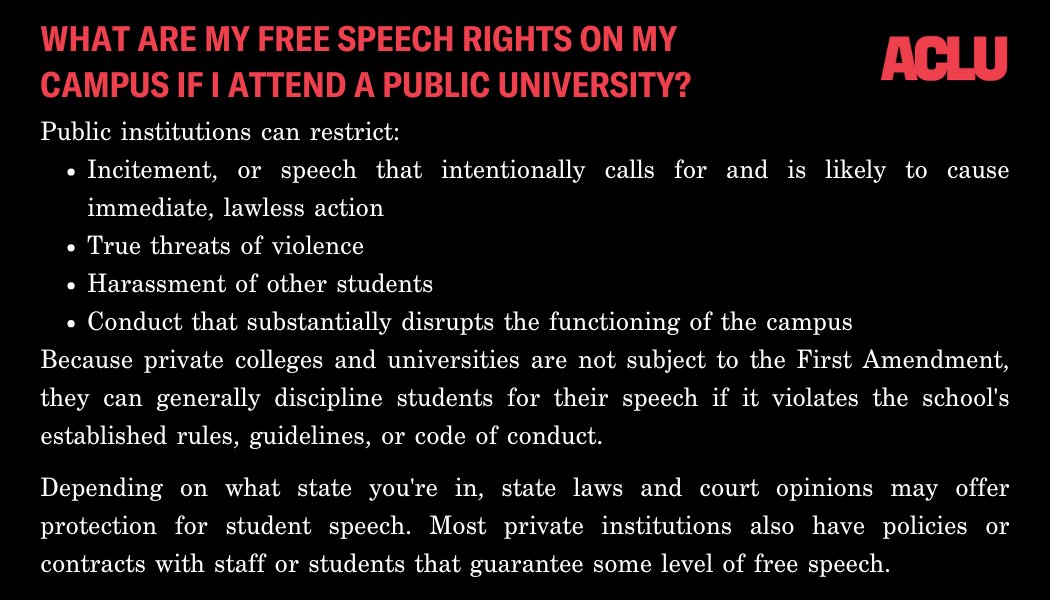 Freedom of speech and the right to demonstrate are foundational principles of democracy and core constitutional rights. If you’d like to learn more about your rights as a protester, go to our Know Your Rights Guide: Protesters’ Rights: acluct.org/en/know-your-r…