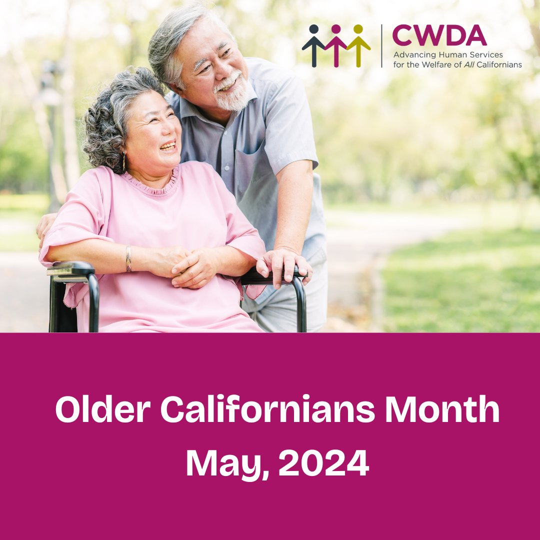 Thank you to Gov. Gavin Newsom for declaring May 2024 Older Californians Month. Our seniors deserves to be well cared for and treated with dignity. That is why lawmakers must do all they can to support programs like Adult Protective Services and In-Home Supportive Services.