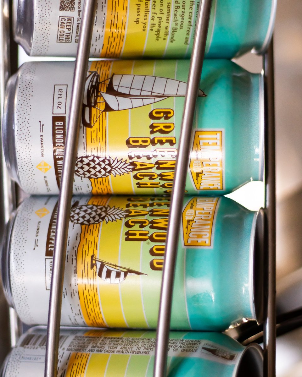 🍍 Greenwood Beach Blonde Ale with Pineapple is back this Fri, May 3rd! At just 4.0% ABV, this light, crisp brew is your perfect summer companion, blending juicy pineapple with the essence of sun-soaked days and spontaneous fun. Don't miss it! +Paper Plane Pizza &amp; Awe-Sauce @ 4PM