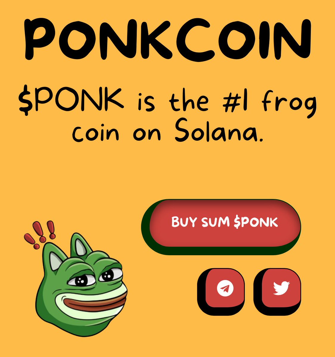 NEW WEBSITE $PONK 🐸

Checkout here 👉 ponkcoin.com
