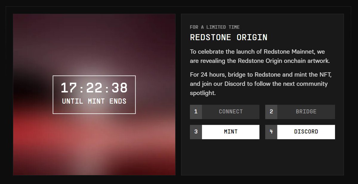 Redstone Mainnet is officially live! 🔥 @redstonexyz has launched a new Ethereum scaling chain tailored for blockchain gaming, designed to overcome challenges like slow transaction times. Redstone marks its debut as the first OP Stack chain to implement Plasma Mode, officially…