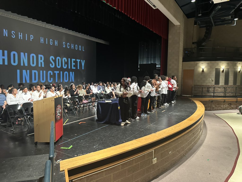 Honor Society Induction @RichTownshipHS. We celebrated the achievements of more than 140 student scholars for the core values of Scholarship, Service, Leadership, and Character