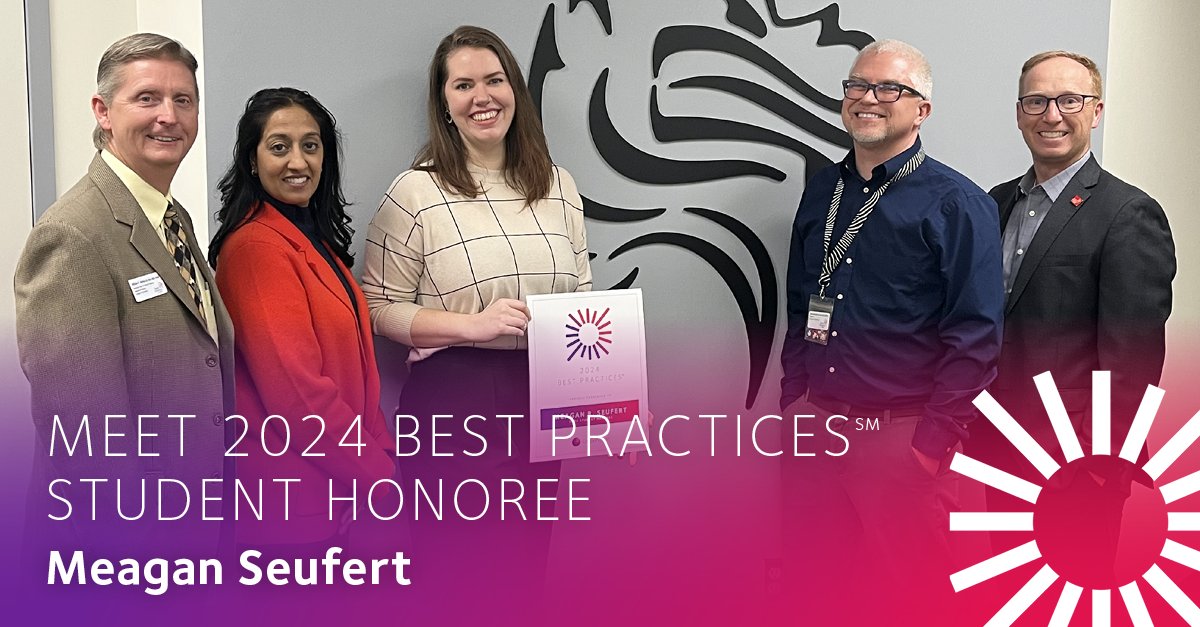 Meet 2024 #BestPractices Student Honoree Meagan Seufert. Meagan considers it vital to listen to the concerns of her peers and patients alike, and to formulate solutions to improve the profession. Learn more: coopervision.com/practitioner/b…