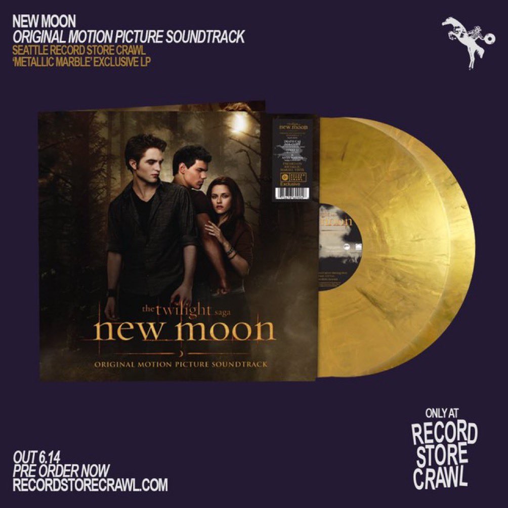 .@recstorecrawl and I want to give you the chance to win BOTH of their Twilight Soundtrack records!! To enter: • Retweet • Follow @recstorecrawl & @concertleaks A winner will be picked next Friday!!