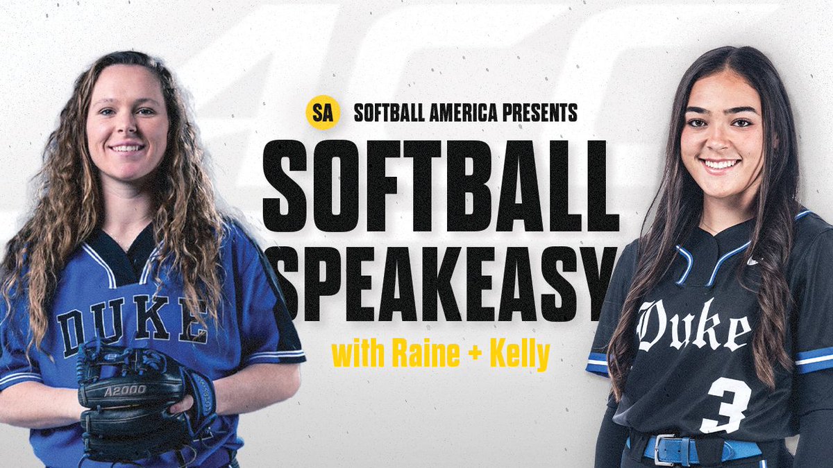Softball Speakeasy is back with another episode ‼️ Raine and Kelly look at the battle for the ACC title, discuss some of the best players in the league, and more 🗣️ LIVE at 7 ET on YouTube 🔗 buff.ly/4aYJLM2