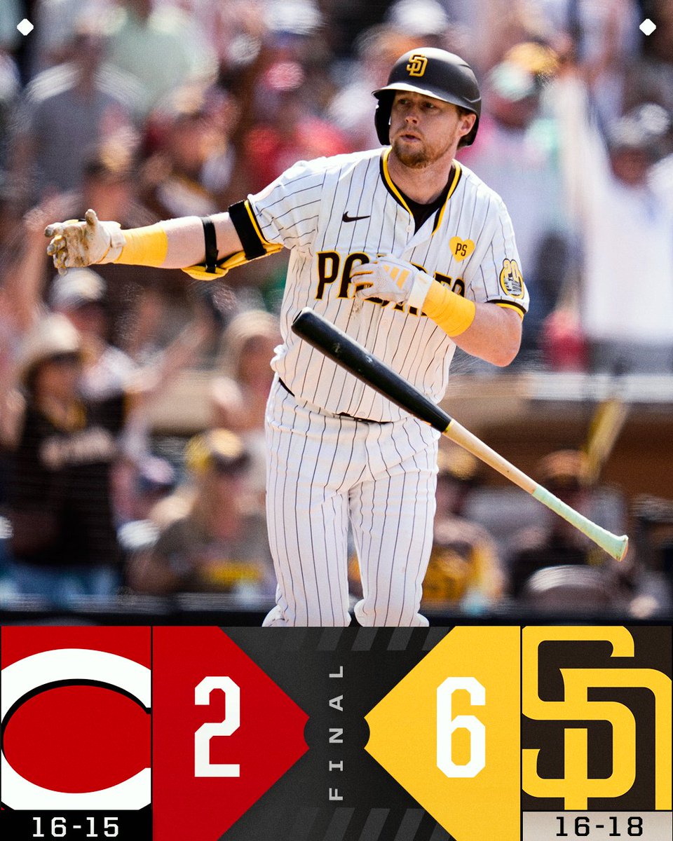 Jake Cronenworth's grand slam lifts the @Padres to their second straight win!