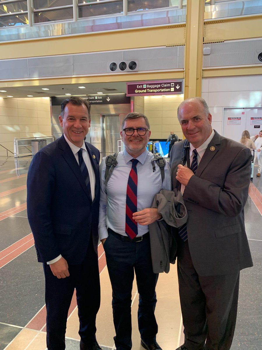 Washington Legacy briefings: Congressman Souzzi & Congressman Kildee; meeting at Reagan Airport for updates on legacy Act. Both absolutely committed to doing all they can for families. Both opposed to the British legacy Act.