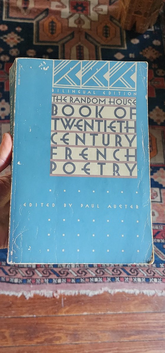 Poets I have met thanks to this book: Jacques Roubaud Emmanuel Hocquart Keith & Rosmarie Waldrop Jerome Rothenberg Armand Schwerner John Ashbery Nathaniel Tarn Edouard Roditi Anselm Hollo Clayton Eshleman ...and of course my husband, Robert Kelly, who translated Roubaud here.