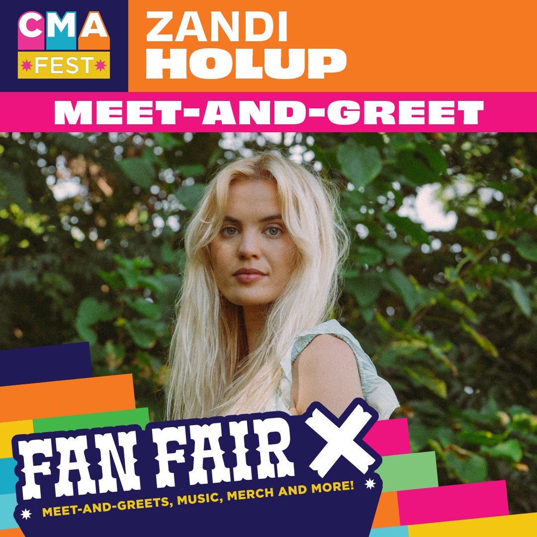 I’m gonna be hosting a meet &amp; greet at #CMAfest in Fan Fair X on June 6 at 3pm to support the <a href="/cmafoundation/">CMA Foundation</a> &amp; their mission to shape the next generation through music education! Tickets &amp; details: CMAfest.com/FanFairX