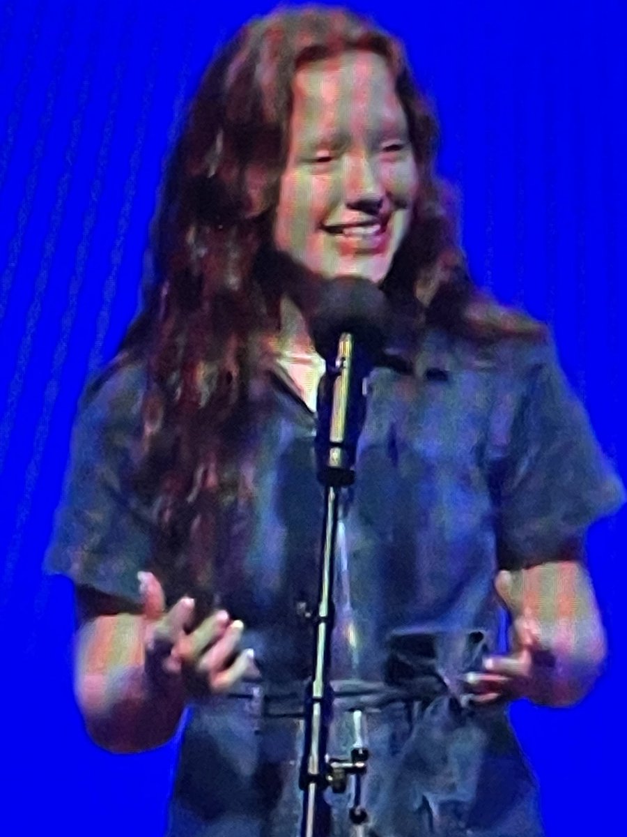 Awesome job Katie!! So proud of you! Hope to see you in the final round :-) <a href="/PoetryOutLoud/">PoetryOutLoud</a> #pol24