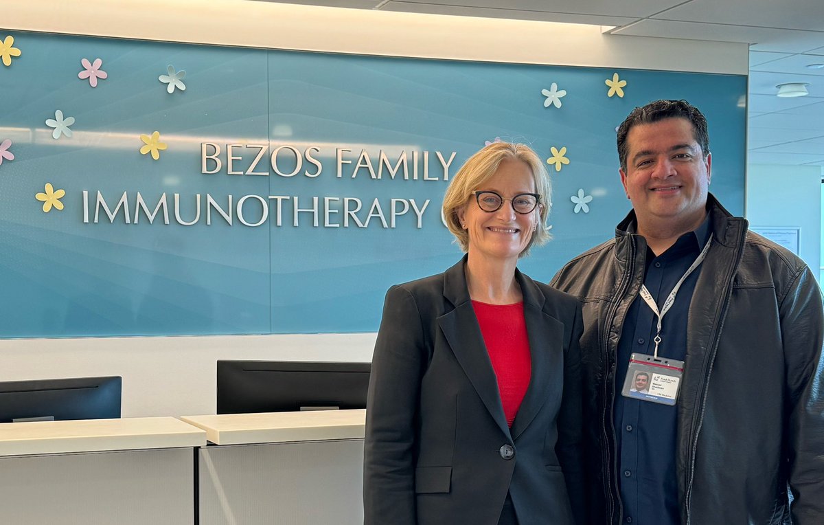 It was great to have Dr. <a href="/JudithTrotman1/">Judith Trotman</a> at <a href="/fredhutch/">Fred Hutch Cancer Center</a> for a (very) short visit today!