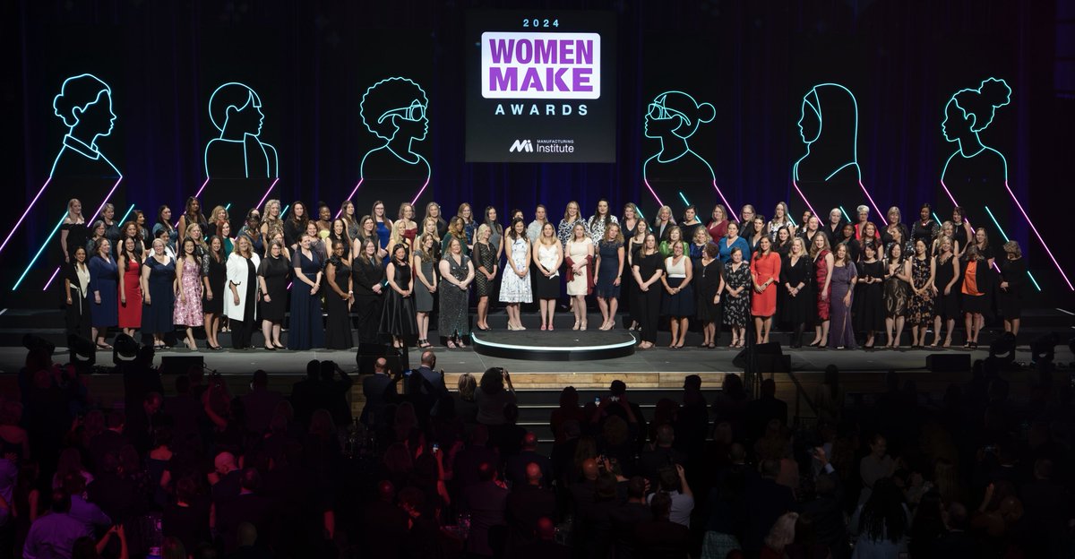 ICYMI: The MI's 2024 #WomenMAKEAwards has honored 130 exceptional #MFGwomen. 🎉 Discover the highlights from this unforgettable night: themanufacturinginstitute.org/the-mi-honors-…