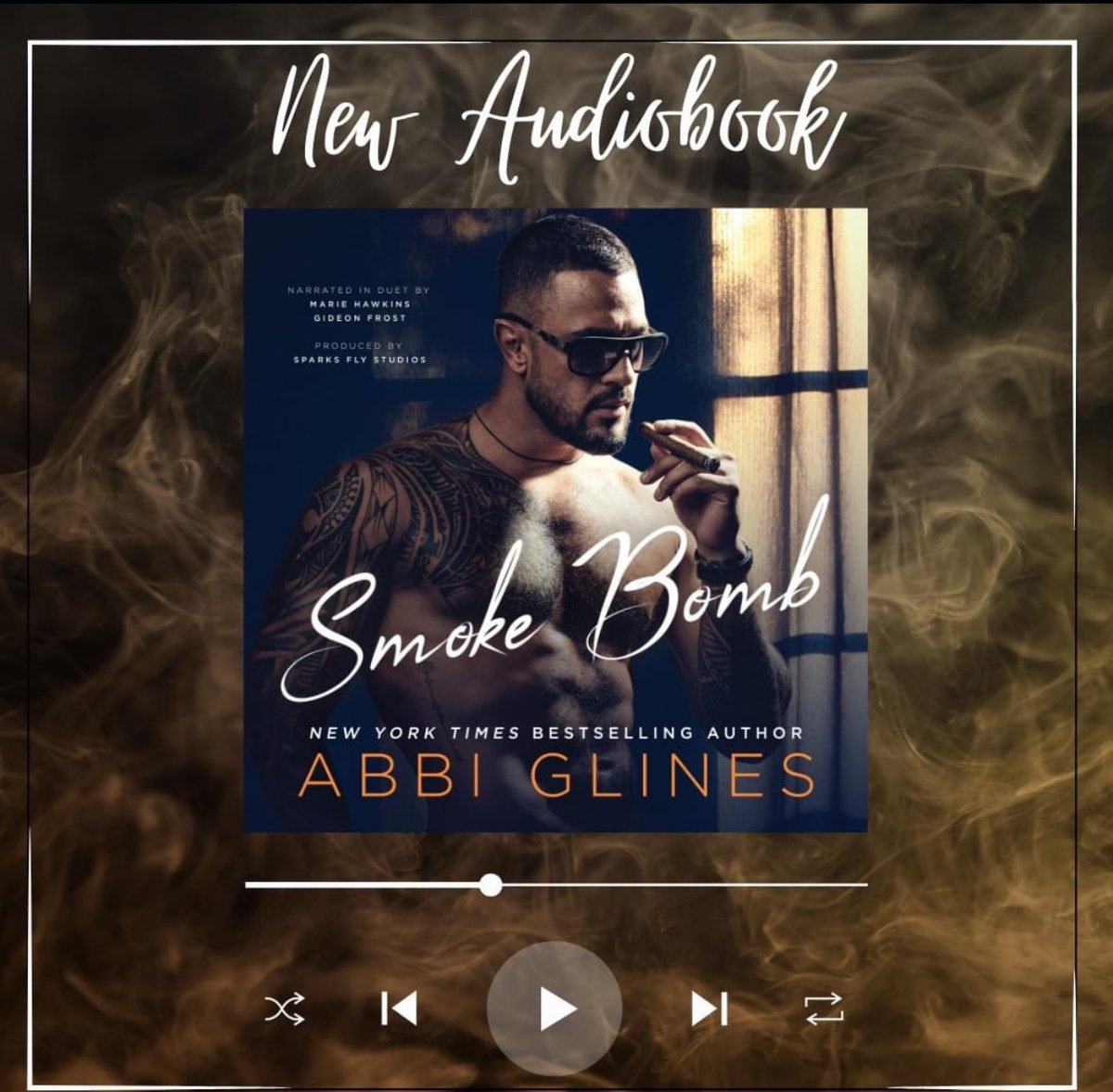 🎧NEW AUDIOBOOK🎧 𝐒𝐦𝐨𝐤𝐞 𝐁𝐨𝐦𝐛 is live in audiobook! Narrated by Gideon Frost and Marie Hawkins 🎧Listen here: amzn.to/4b3Vbht 📚Read with Kindle Unlimited here: geni.us/SmokeBomb