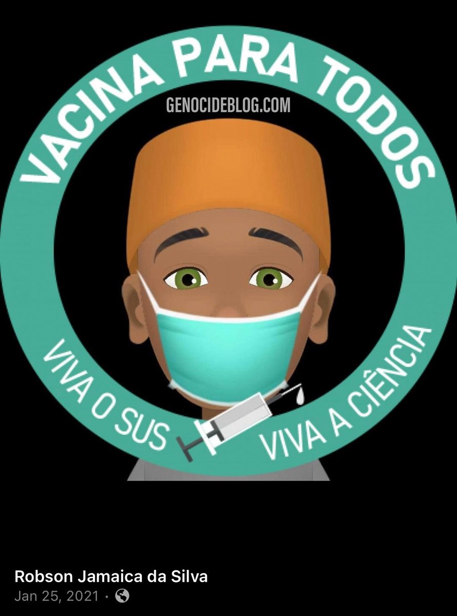 Robson Jamaica da Silva 💉🪦
#FullyVaccinated #DiedSuddenly
(April 2024) 🇧🇷 Brazil 

“Vaccine For All!”

“Robson Vieira da Silva Jamaica, the guy who fought the most for the health of the Municipality of São José dos Pinhais passed away.”

CovidBC.me