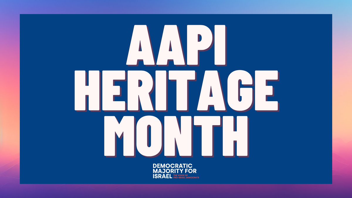 May is #AAPIHeritageMonth! This month, we're celebrating the vibrant cultures, rich histories, & invaluable contributions of Asian Americans & Pacific Islanders nationwide. We reaffirm our vow to stand in solidarity with the AAPI community in the face of discrimination & hate.