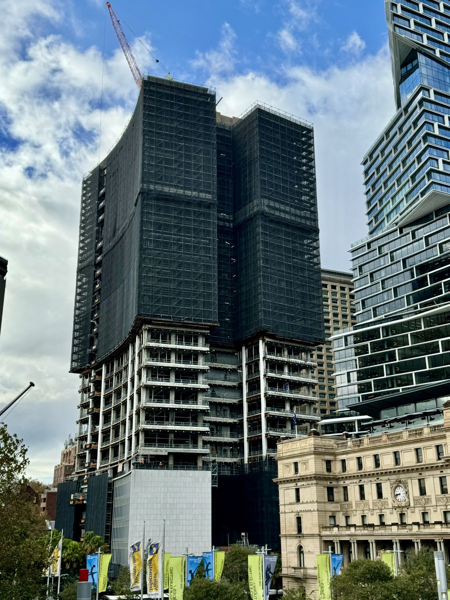 “Sydney's first skyscraper” refurb in progress