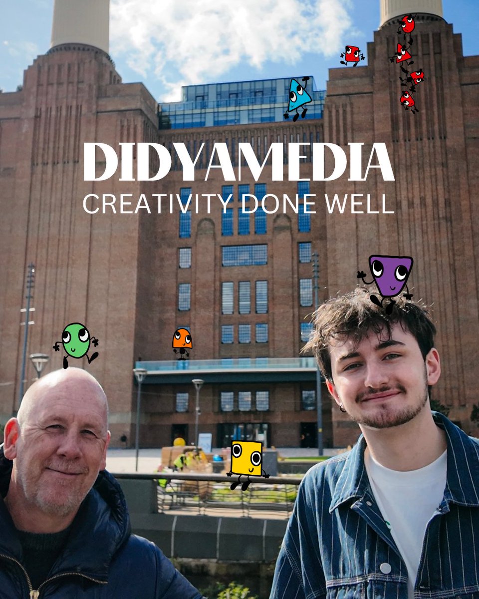 Introducing @didyamedia, a new creative studio here to revolutionise entertainment that I’m very proud to be co-founding! 💡🎬