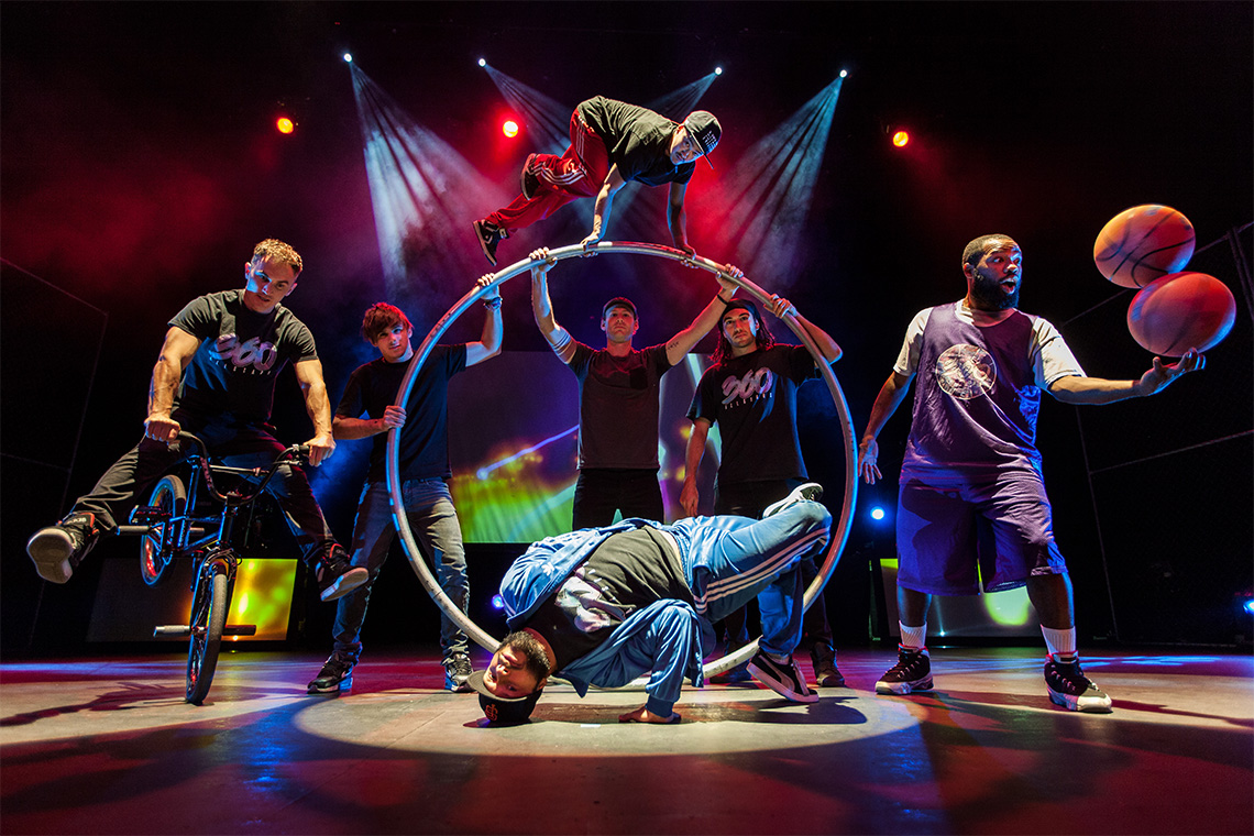 360 ALLSTARS May 2 @ 7PM ow.ly/ISsy50RueVA Boasting a stellar international cast of World Champion and World Record-holding athletes and artists in BMX, basketball, acrobatics, drumming & more!