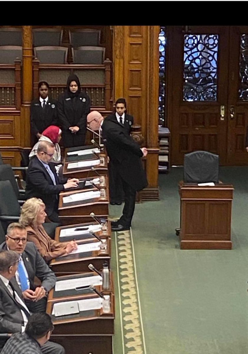 On Monday, multiple MPPs from different parties at Queen’s Park will be wearing the kaffiyeh in defiance of the Speaker @MPPArnottWHH’s unjustifiable and unprecedented ruling. Every party leader, including Premier Ford and Opposition Leader Marit Stiles, have stated on the…