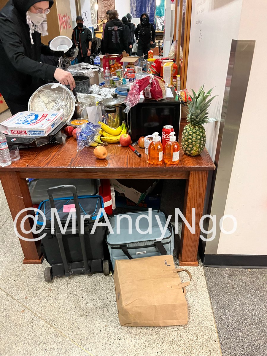 Ngo exclusive: A secret look INSIDE the Millar Library at @Portland_State that Antifa and far-left extremists seized. The entire campus remains closed due to safety issues. Multiple people have been assaulted for walking near the library or having a camera. The militants do…