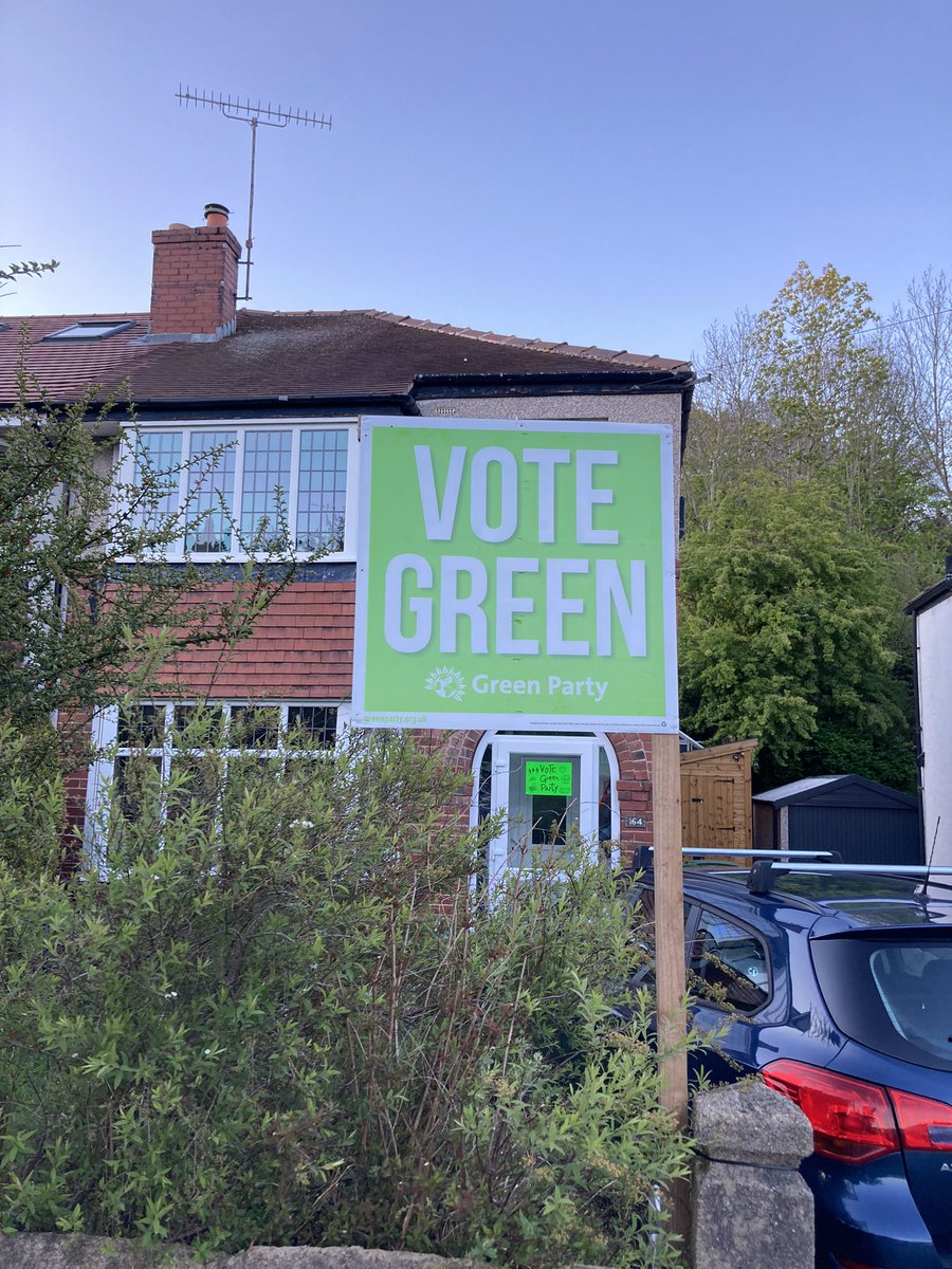 Ecclesall is going Green 💚 #LocalElections2024