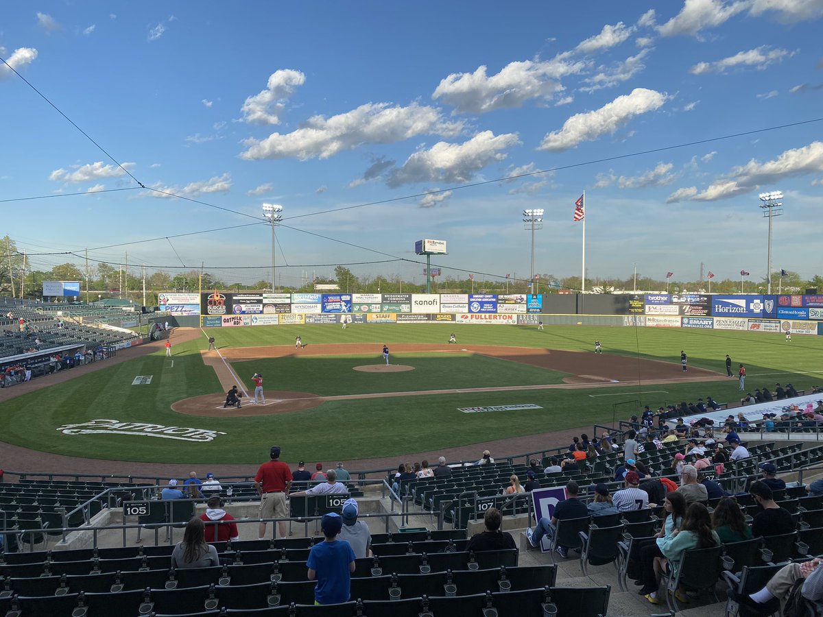 Checking in from Double-A Somerset where RHP Trystan Vrieling is on the bump against the Blue Jays’ affiliate. #Yankees position player prospects to keep an eye on here in AA: Ben Cowles, Agustin Ramirez, Ben Rice, Jared Werner and of course Spencer Jones.