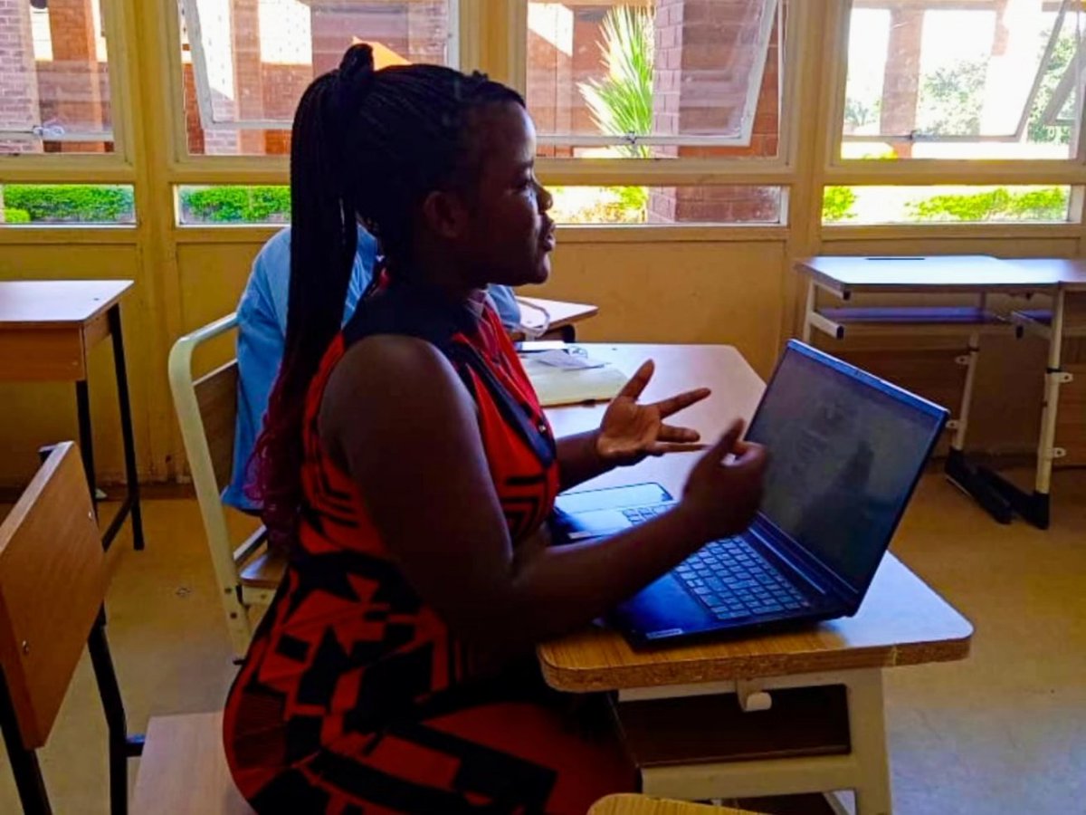 We have finally managed to set up Girl Power for change chapter at  unima and we had a very fruitful discussion today on how young girls from  the university can empower other young girls in their different communities  . #empowertotransform#girlsgetequal#girlsempowermentnetwork