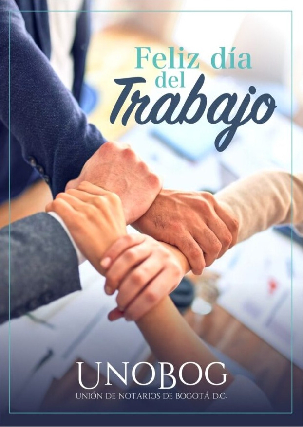 UNOBOG's tweet image. ¡UNOBOG les desea un Feliz Día del Trabajo!