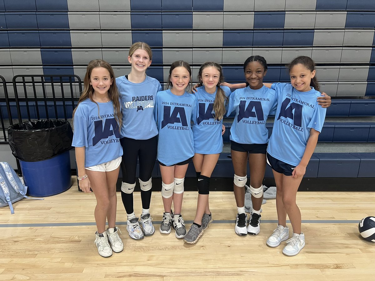 JARaiderVB's tweet image. 2024 Intramural Volleyball is a WRAP! What a wonderful month pouring into these girls and teaching them the sport we love. They came so far in a short time. We loved working with each of you! The future is bright for the Raiders!

#WeAreJA #intramurals