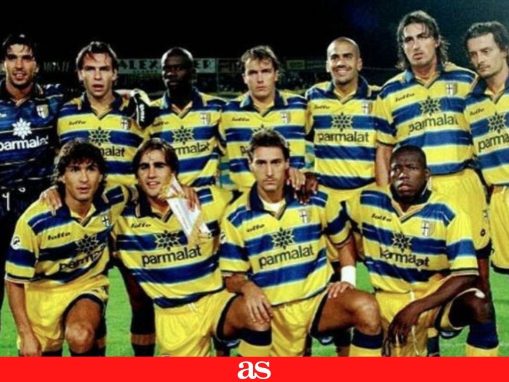 𝐏𝐚𝐫𝐦𝐚 𝐲 𝐬𝐮 𝐫𝐞𝐠𝐫𝐞𝐬𝐨 𝐚 𝐥𝐚 𝐒𝐞𝐫𝐢𝐞 𝐀 🇮🇹 🔙🔥 Este era el equipo que tenía el club italiano hace algunos años, con Faustino Asprilla a la cabeza. ¿Reconoces a todos los jugadores?