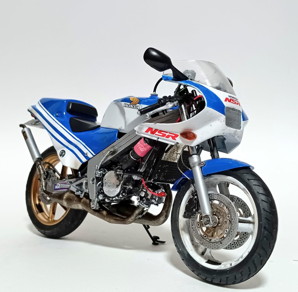 #俺が作るとこうなる
アオシマNSR250R