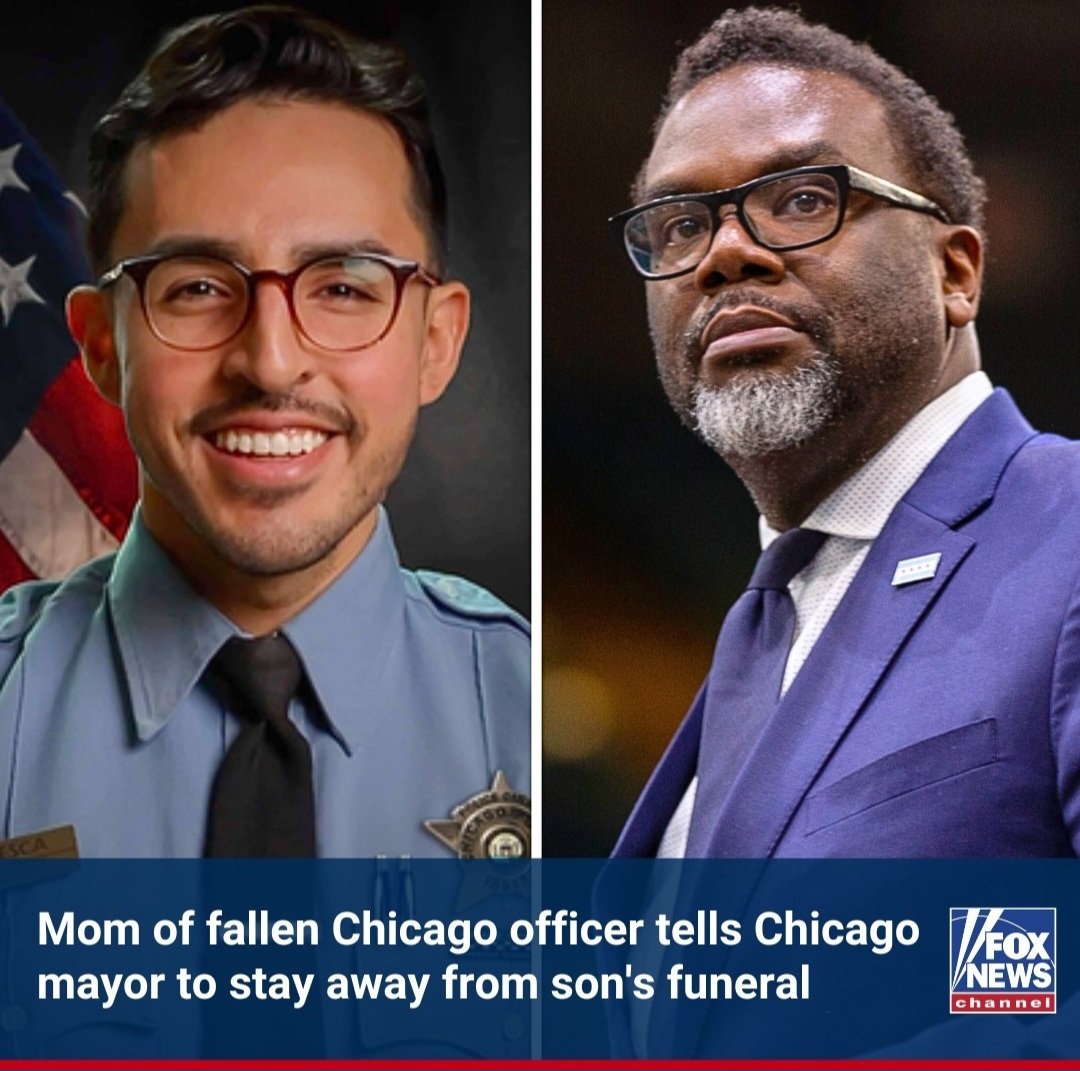 Good for her, praying for Officer Huesca's family.🙏 The mayor is part of the problem because he doesn't support the police.🔥 instagram.com/p/C6cU4RXt8P8/…