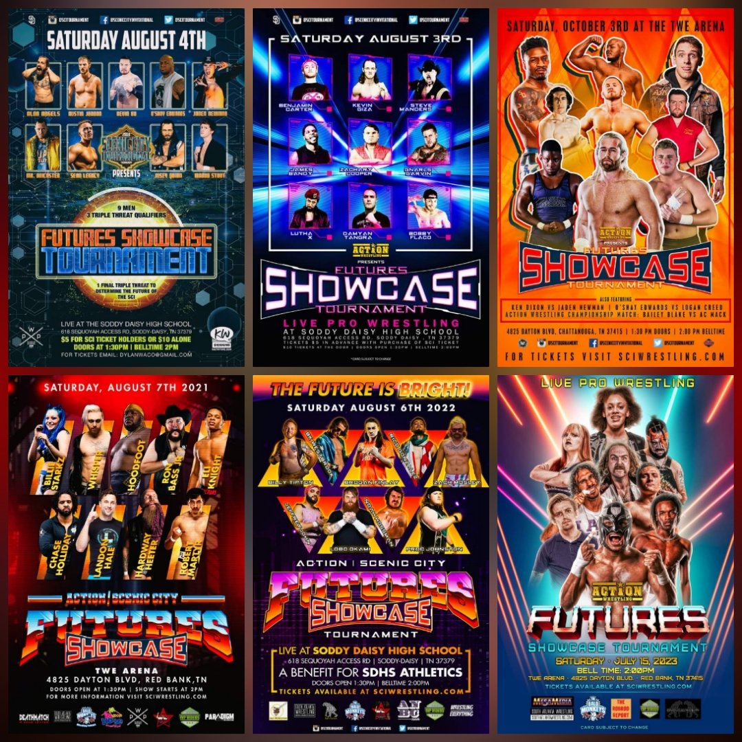 We've had 54 prior entrants in the @WrestleACTION1 Futures Showcase Tournament! Dozens of these individuals have signed contracts, wrestled internationally, and/or won prestigious championships! Who do you want to see in 2024? *5 years of experience or less *No repeat entrants