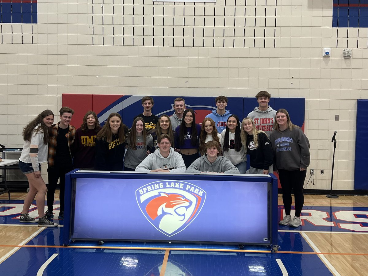 National Signing Day at SLPHS! Congrats to our 17 student-athletes moving on to the next level. So proud of you all!