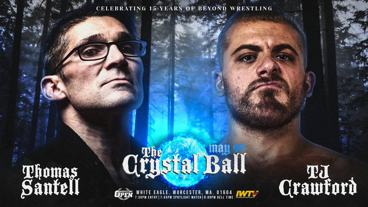 🥛 The Ovaltine Dream returns to in-ring action for the first time in nearly a year when he faces the man that betrayed him and @FancyRyanClancy. 🎟️ GA tickets are just $10 - don't risk getting turned away at the door: beyondwrestlingonline.com/crystalball 🚨 @retrograppler vs. @TJCWrestling