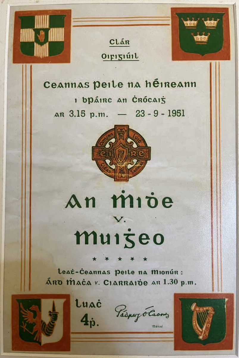 ⁦@MayoGAA⁩  ⁦@MeathGAA⁩  1951