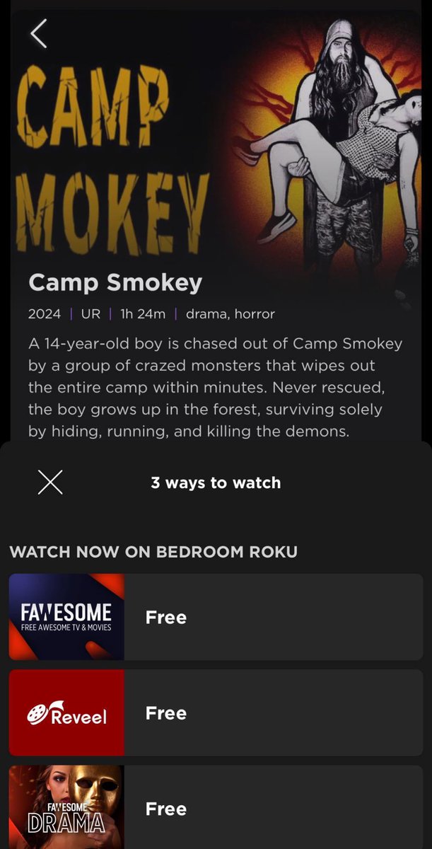 I’m proud of this movie, it’s extremely unique & was made for around $3000. If you want to see the Big N Funky gang’s take on the book I Am Legend, Cast Away, & Halloween, check it out for free or buy a dvd #campsmokey #horrorcomedy #fawesome #IAmLegend #halloween #castaway