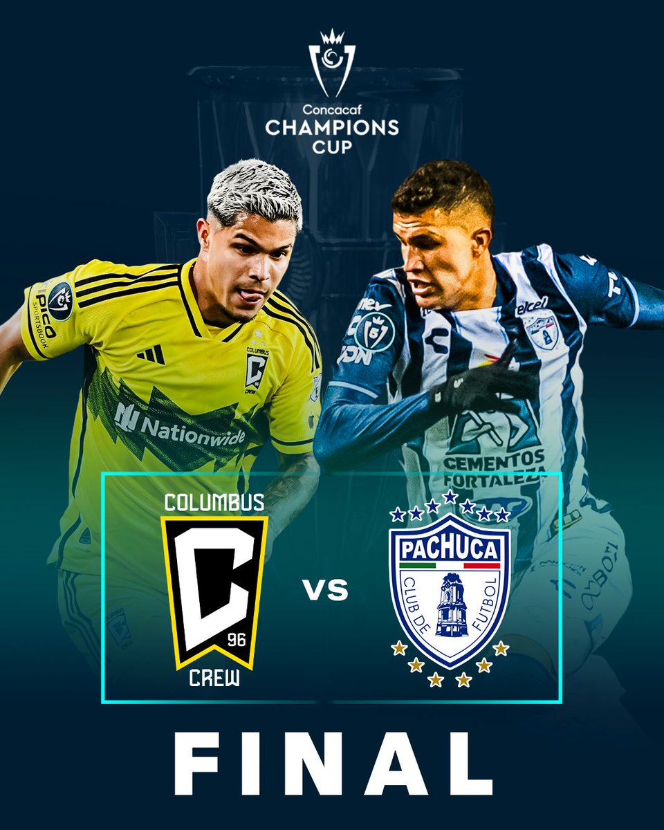 Next stop: #ConcaChampions Final 🙌 @ColumbusCrew will take on C.F. Pachuca for a right to advance to the Club World Cup.