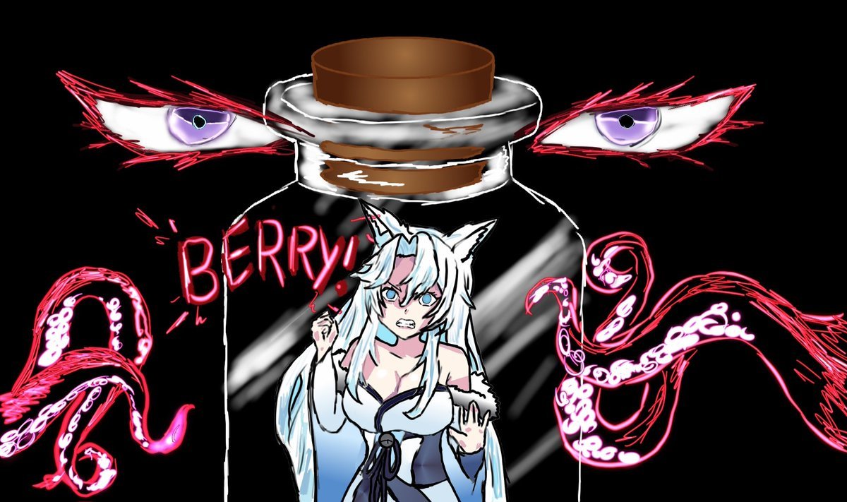 aerque's tweet image. Inspired from the Alana &amp;amp; Berry collab.

#SmugAlanArt