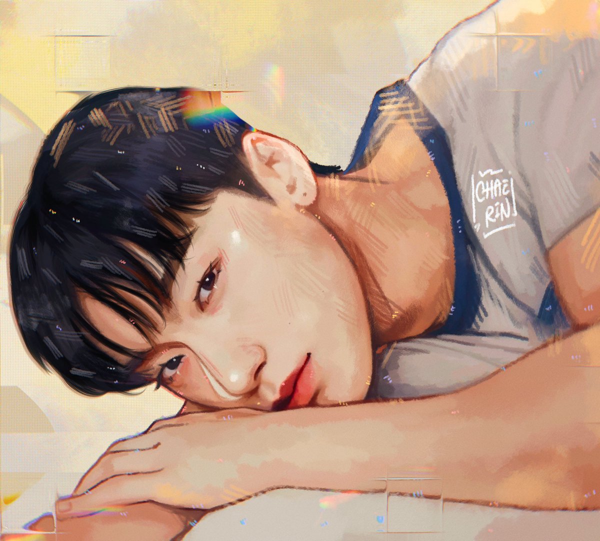 Sunkissed 🤍✨ @ATEEZofficial 

#ATEEZ #에이티즈 #산
#SAN #ATEEZfanart #최산 #CHOISAN #GOLDENHOUR