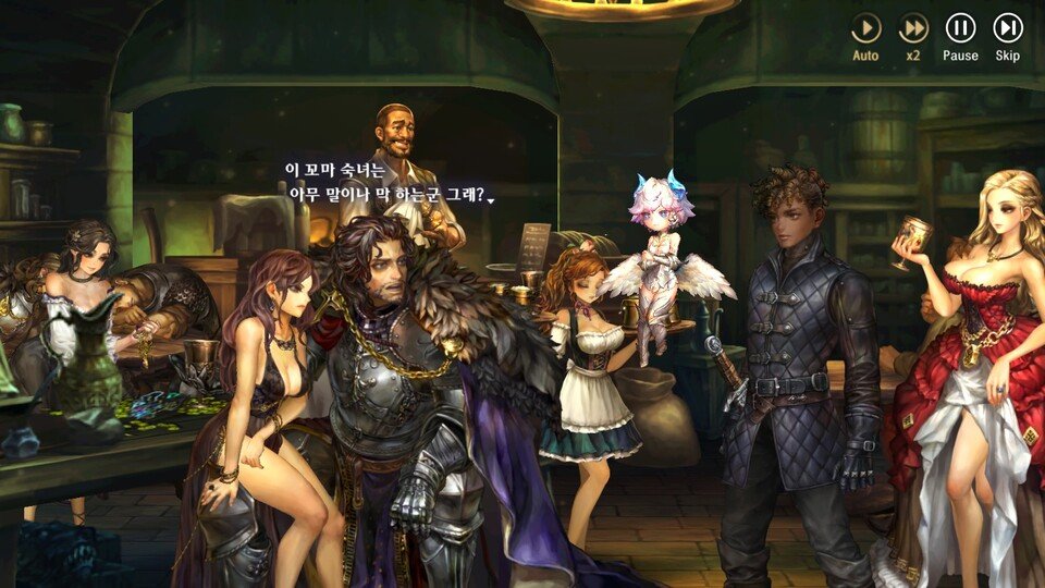 Character design from HYBE's game 'KNIGHTS OF VEDA' makes knets raise their eyebrow tinyurl.com/4p7vna76