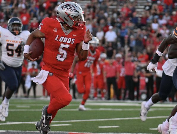 I am honored and blessed to receive my 3rd D1 offer from The University of New Mexico #AG2G