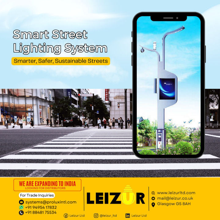 Experience urban innovation with Leizur's Smart Street Lighting System. Illuminating pathways efficiently while conserving energy. Embrace sustainability and modernity.
Visit us at : leizurltd.com
.
.
#leizur #smartlighting #urbaninnovation #streetlight #street