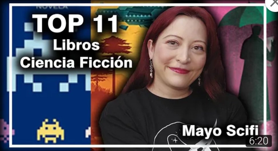 Holi, vamos con un TOP por el Mayo SciFi 🤭📚❤️
#toplibros #librosscifi #mayoscifi #scifi #libros #books #booktubemexico #booktuber #booktube
youtu.be/dZfF0VUw3io?si…